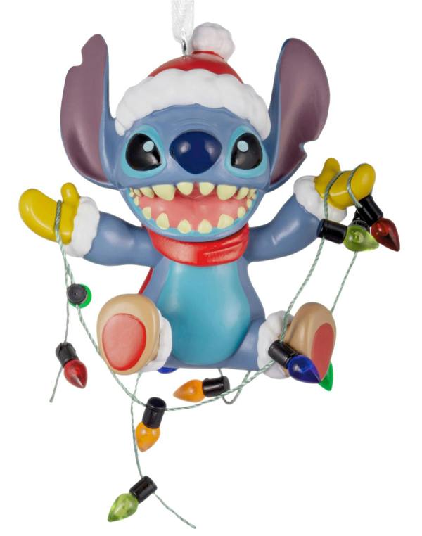 Disney Lilo & Stitch - Stitch with Lights Christmas Tree Ornament