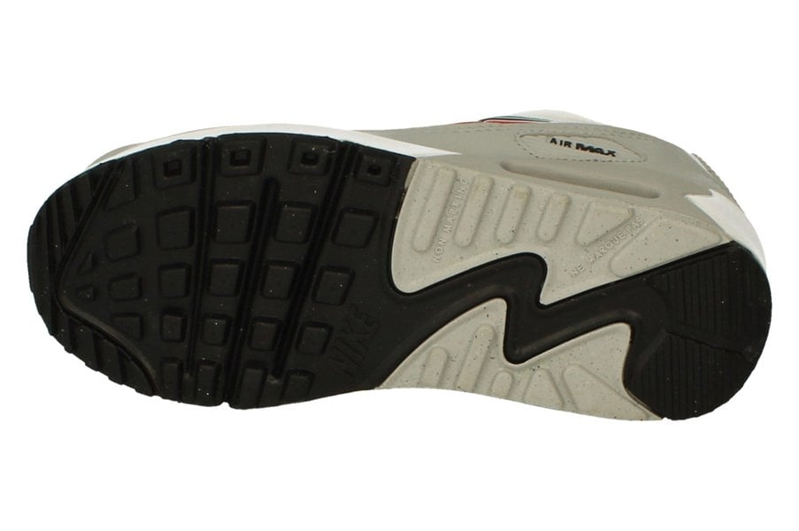 Nike Air Max 90 GS Dv3032  100 - White Malacite University Red 100 - Photo 4