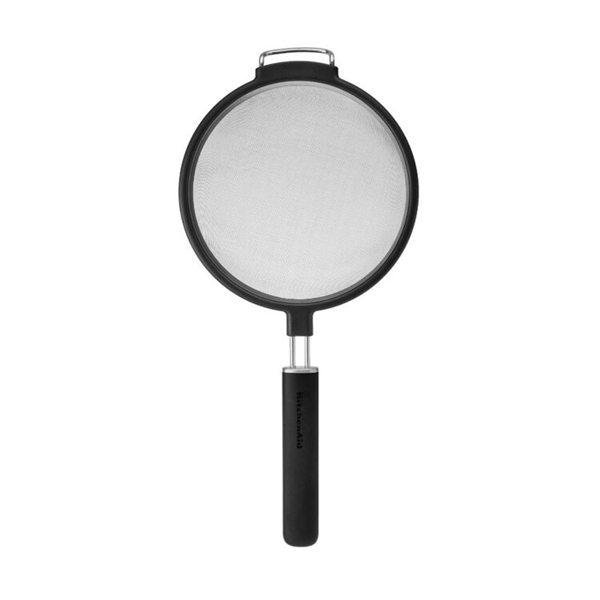 KitchenAid Mesh Sieve, Matte Black, 17cm