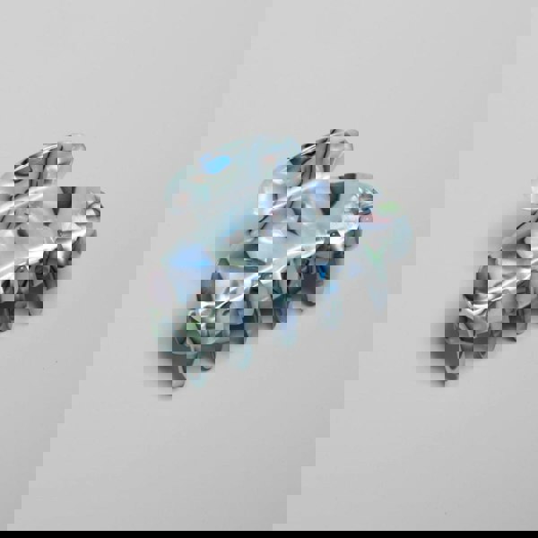 Mini Hair Claw Clip in 5cm Opal Handmade French Hair Accessories at Tegen Accessories