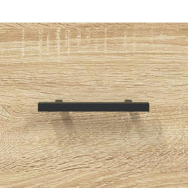 Berkfield Highboard Sonoma Oak 69.5x34x180 cm Engineered Wood