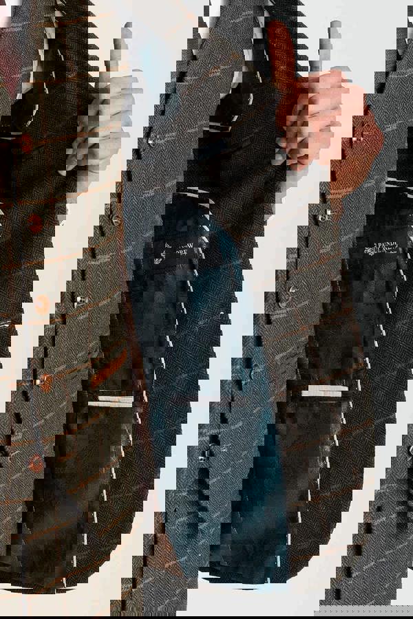 Paul Andrew Harris - Men's Green 3 Piece Wool Blend Tweed Suit