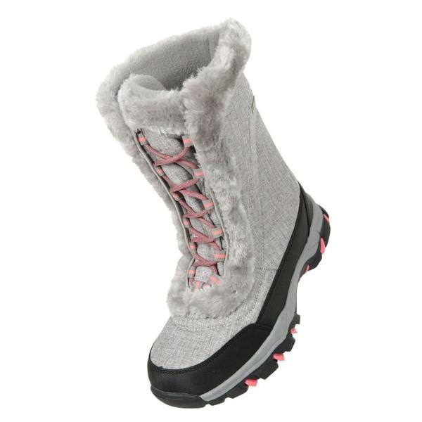 Mountain Warehouse Womens/Ladies Ohio Snow Boots - Grey - 