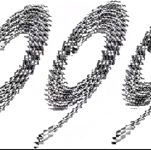 KAV Steel Shower Hoses - Universal Standard Fitting and Flexible Anti-Kink Hose for Ease Use and Adjustment - Bathroom Accessory (1 Meter)