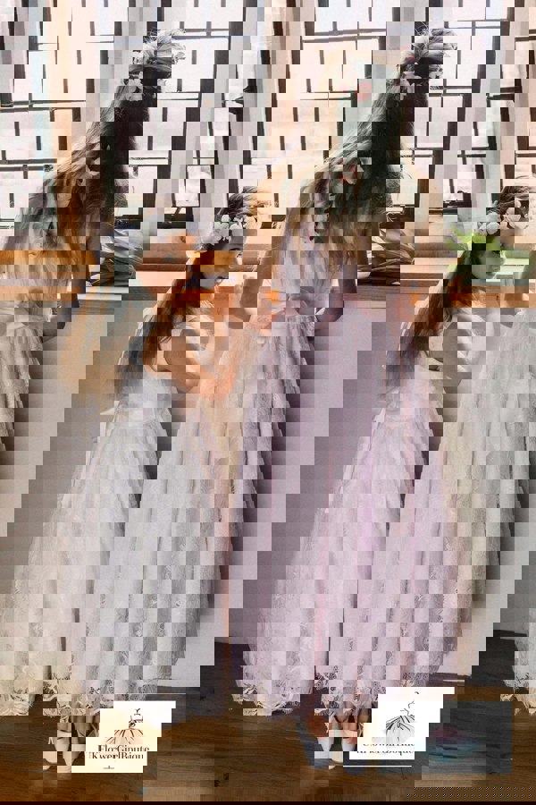 Lilliana Dress - Sugar Pink - UK Flower Girl Boutique