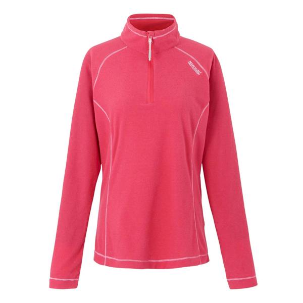 Regatta Great Outdoors Womens/Ladies Montes Half Zip Fleece Top - Pop/Raspberry Ripple - 