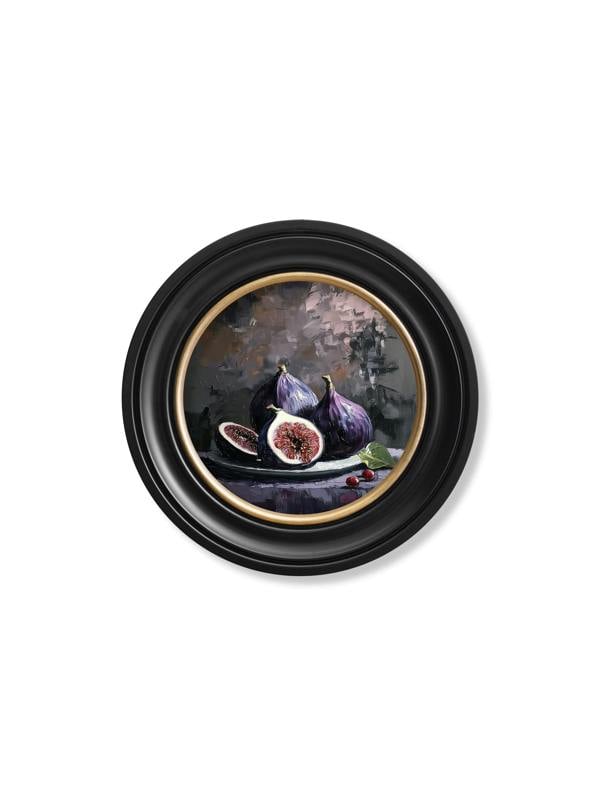 Exceptional Art The Forbidden Fruits - Oxford Round Frame