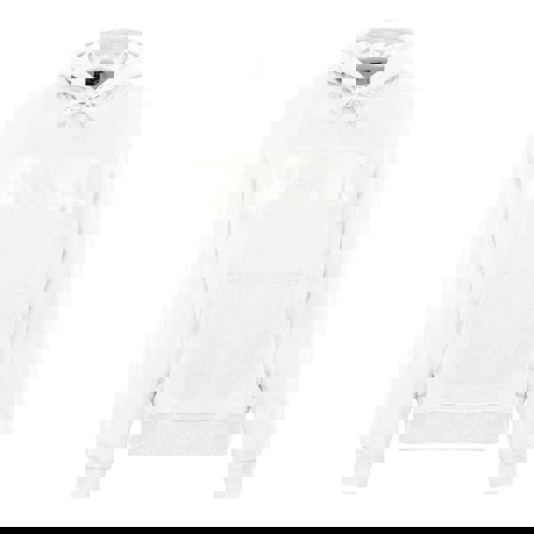 Diesel Mens Monotone Logo Hoodie - Bright White