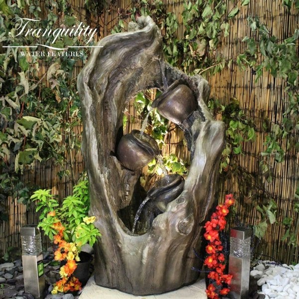 Tranquillity Water Features Woodland Trio Mains Water Feature