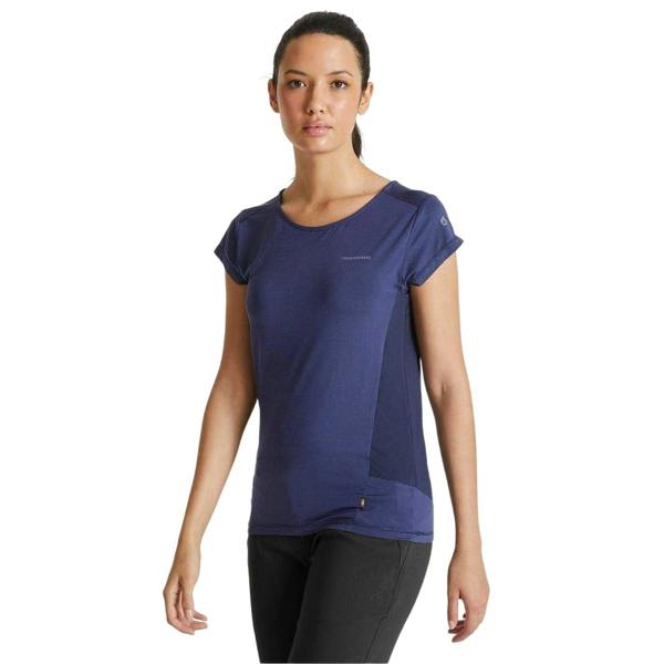 Craghoppers Womens/Ladies Atmos Stripe T-Shirt - Blue Navy - 