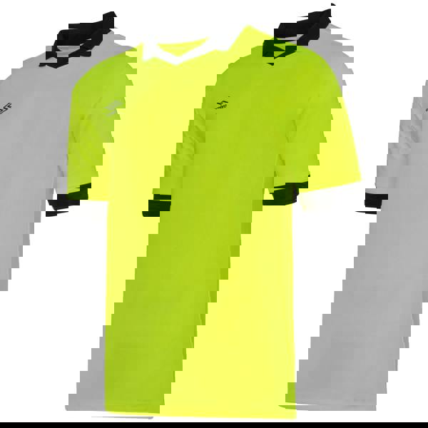 Umbro Mens Tempest Jersey - Safety Yellow/Carbon