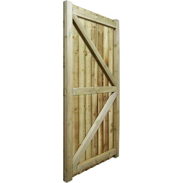 gate heavy duty h-frame feather edge [h.1800 x w.900] 10