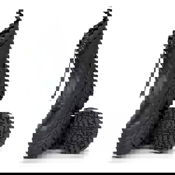 Buffalo GOSPHER ZIP BOOT - Women’s Black Front-Zip Ankle Boots