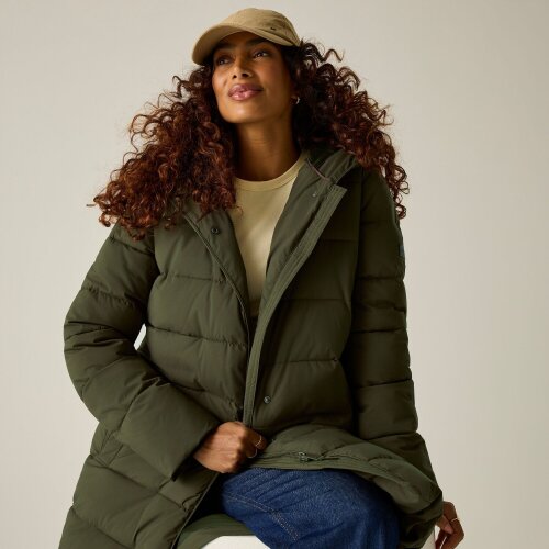 Regatta Womens/Ladies Nehiala Quilted Jacket - Dark Khaki