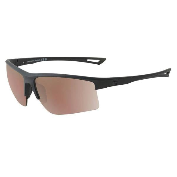 Dirty Dog HYPER - Satin Black with Copper Flash Mirror Photochromic Lens