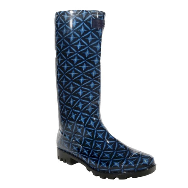 Regatta Womens/Ladies Wenlock Tile Wellington Boots - Navy