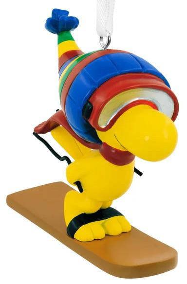 Peanuts/Snoopy - Woodstock on Skis Christmas Tree Ornament (Charles M Schulz)