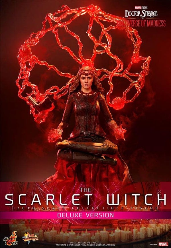 Hot Toys Scarlet Witch Deluxe Figure Dr Strange In The Multiverse of Madness 1:6 Hot Toys 9111212