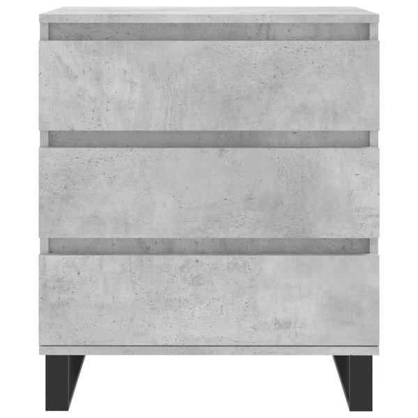 Berkfield Sideboard Concrete Grey 60x35x70 cm Engineered Wood