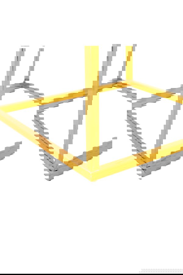 Living and Home Metal Rectangular Flower Stand