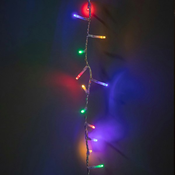 Samuel Alexander 18.7m 750 LED TreeBrights Christmas String Lights on Clear Cable with Timer in Multi-Coloured