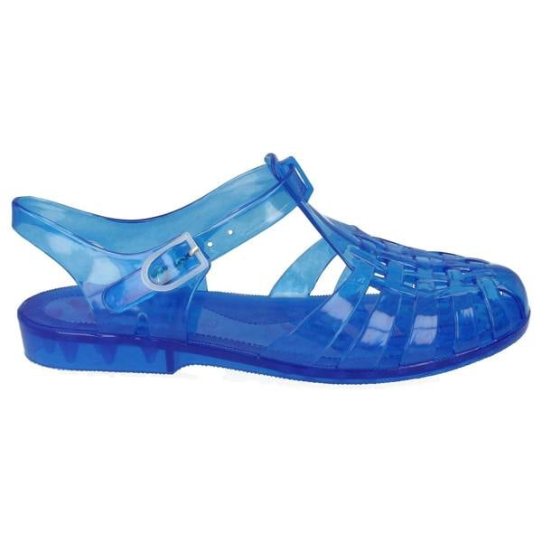 Spot On Ladies Spot On Transparent Jelly Shoes