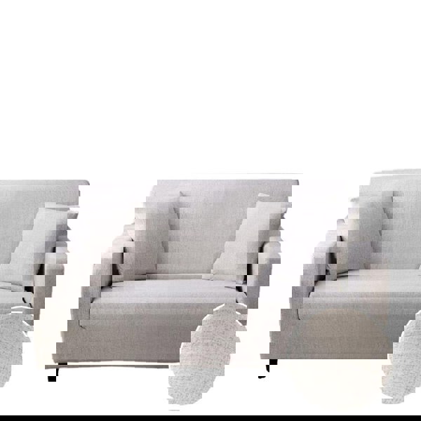 Anyhouz Anyseat 3 Seater Sofa Cover Dirty White Style and Protection For Living Room Sofa Chair Elastic Stretchable Slipcover