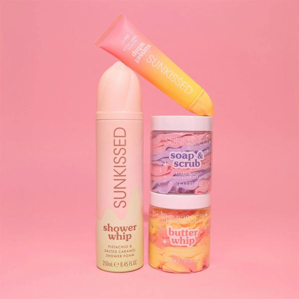 Sunkissed Whipped Shower Essentials Bath & Body Gift Set Bundle