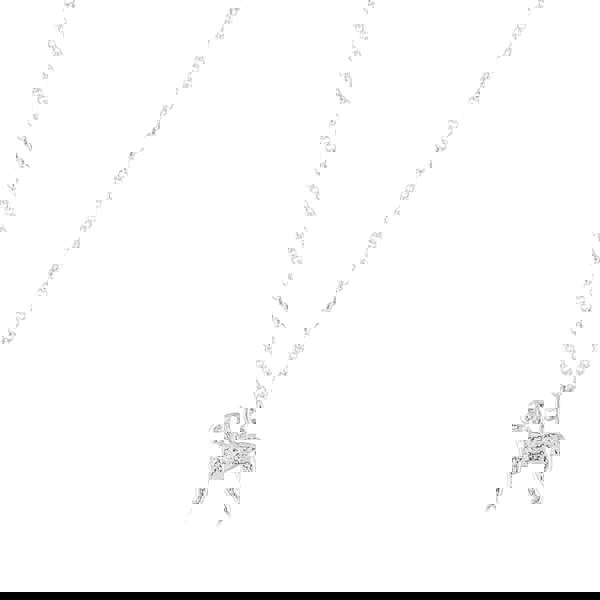 Bedlington Terrier Silver Necklace - Personalised - MYLEE London