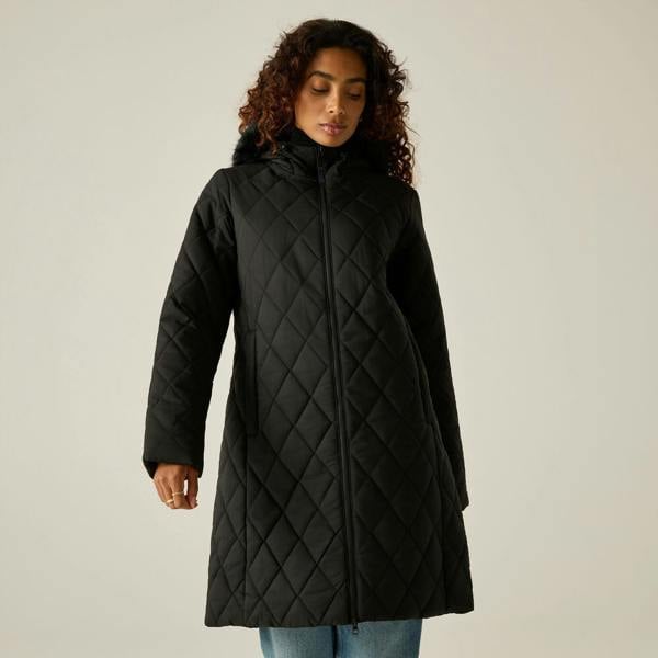 Regatta Womens/Ladies Fionne Long Length Jacket - Black - 