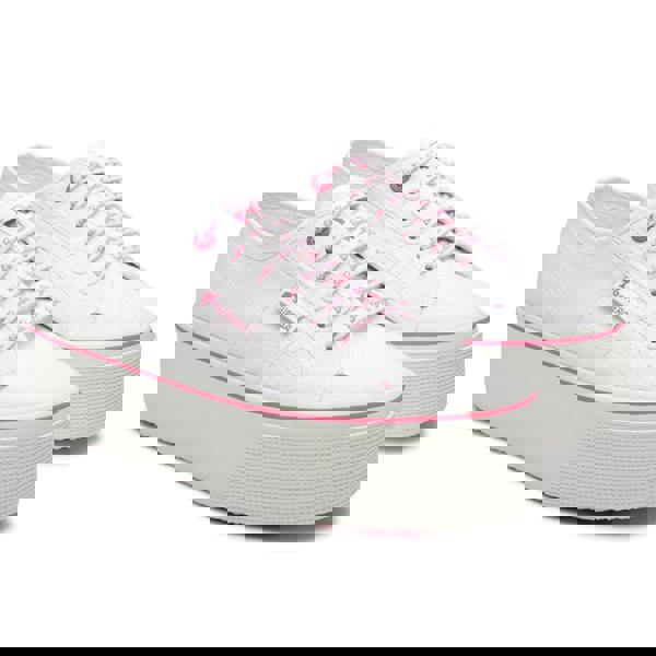 Superga Womens/Ladies 2790 Classic Barbie Trainers - White/Pink - 