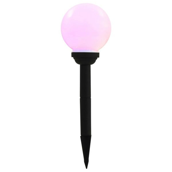 Berkfield Outdoor Solar Lamps 4 pcs LED Spherical 15 cm RGB