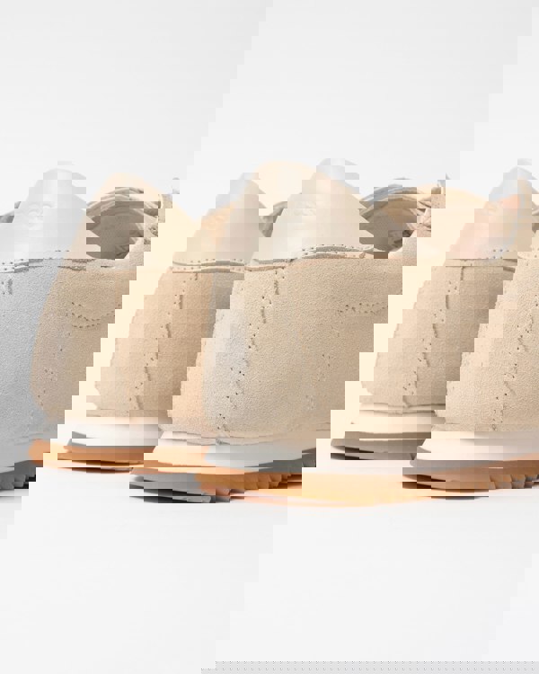 BOSS Orange Careton Mens Low-top trainers in suede and leather - Open White 131