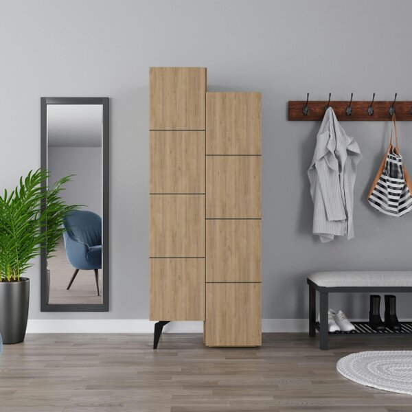 Decortie Stair Modern Storage Cabinet Multipurpose