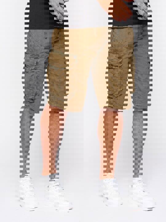 Crosshatch Chaseforth MVE Combat Shorts Khaki