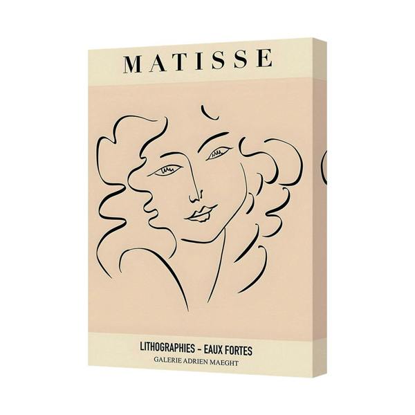 Benjamin Tate Design Matisse Lithographies Eaux Fortes Canvas Print Galerie Adrien Maeght