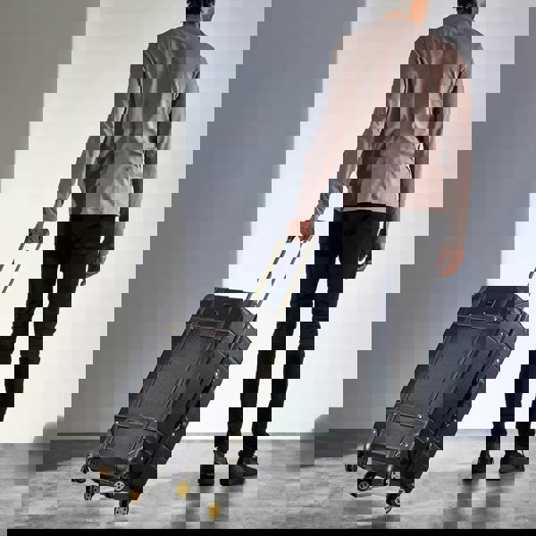 Rock Vintage - Suitcase Hard-Shell 4 Spinner Wheels Travel Bag