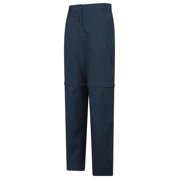 Mountain Warehouse Womens/Ladies Delta Stretch Zip-Off Trousers - Navy - 
