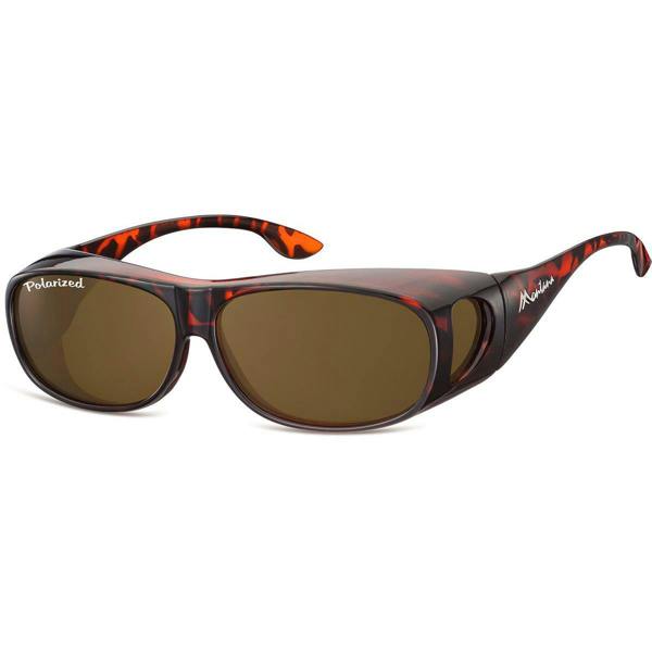Montana Fit Over Glasses Sunglasses FO2 A Tortoise Brown Polarized