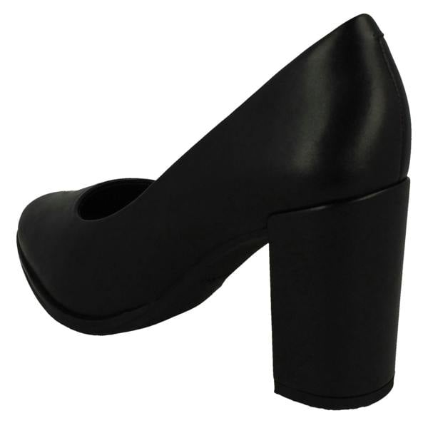 Clarks Ladies Clarks Elegant Heeled Court Shoes Freva85 Court