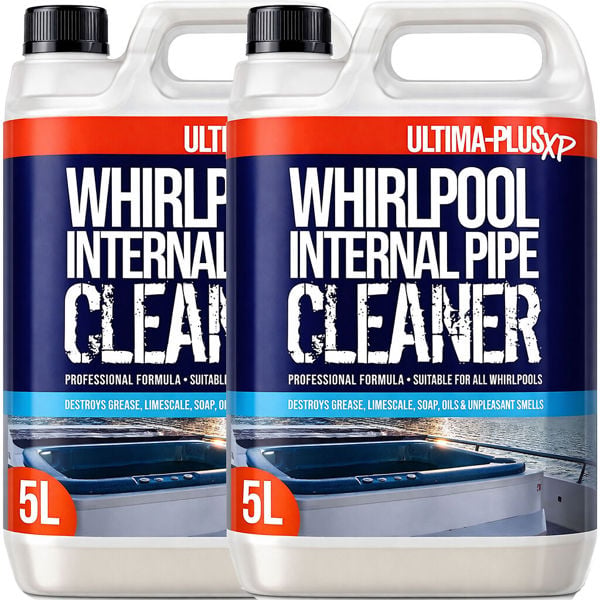 Ultima Plus XP ULTIMA-PLUS XP Whirlpool Internal Pipe Cleaner Deeply Cleans & Removes Limescale Dirt & Odours 10L