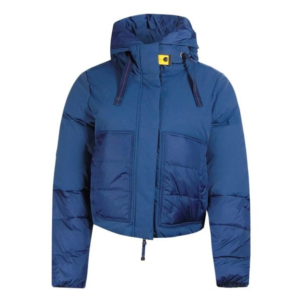 Parajumpers Otaca Navy Blue Hooded Down Jacket S