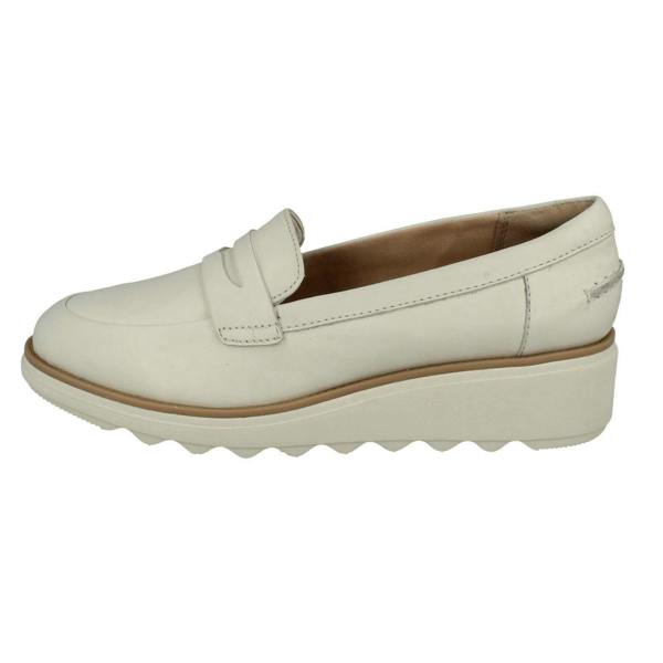 Clarks Ladies Clarks Casual Slip On Wedge Shoes Sharon Ranch