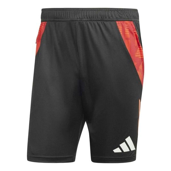 Adidas Mens Tiro 25 Competition Shorts - Black/Solar Red - 