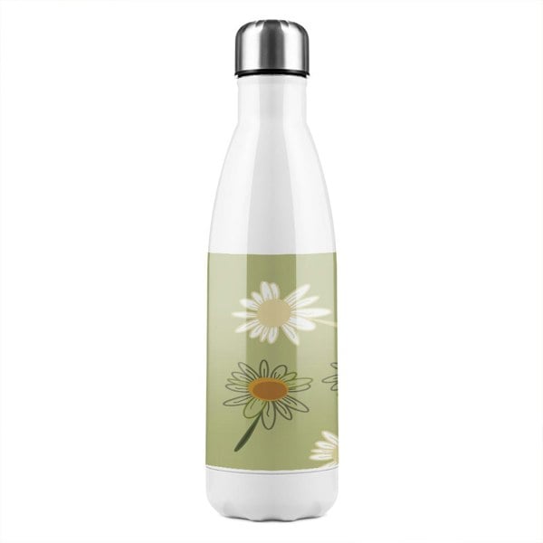 Benjamin Tate Design Portrait Of French Bulldog Puppy Stainless Steel Bottle