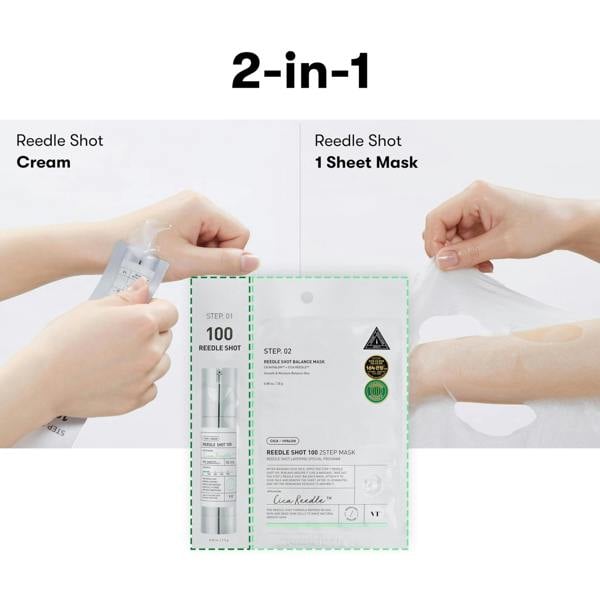 VT Cosmetics Reedle Shot 300 2-Step Mask