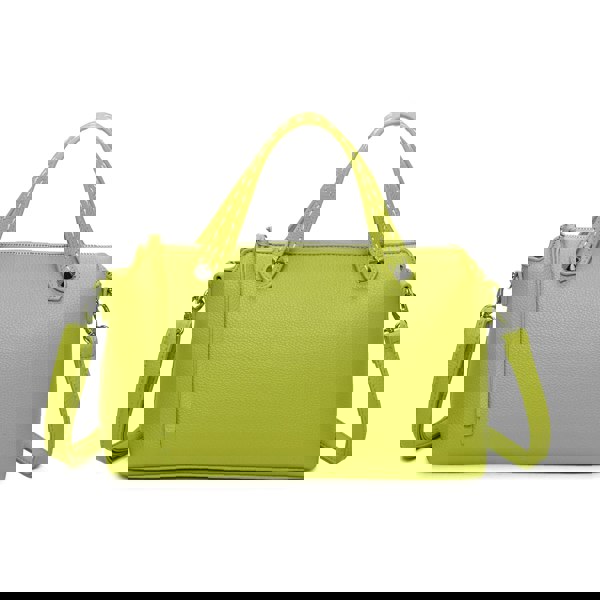 Kitise Elegant Soft Structured Top Handles Crossbody Shoulder Bag