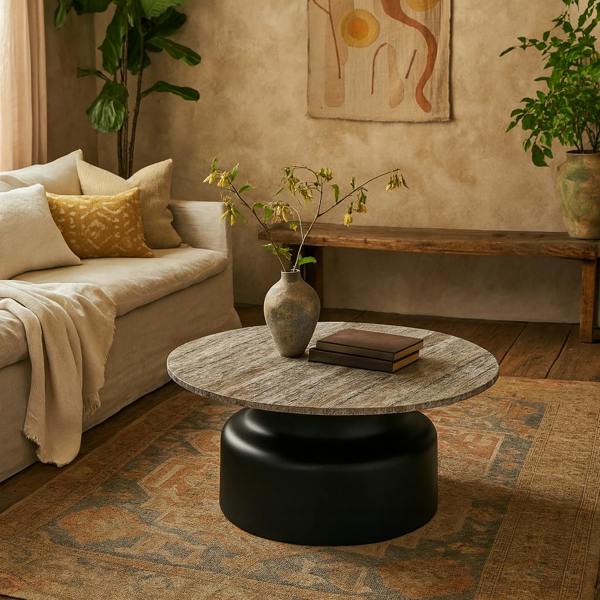 Wyld Haus Les Orangers Round Coffee Table