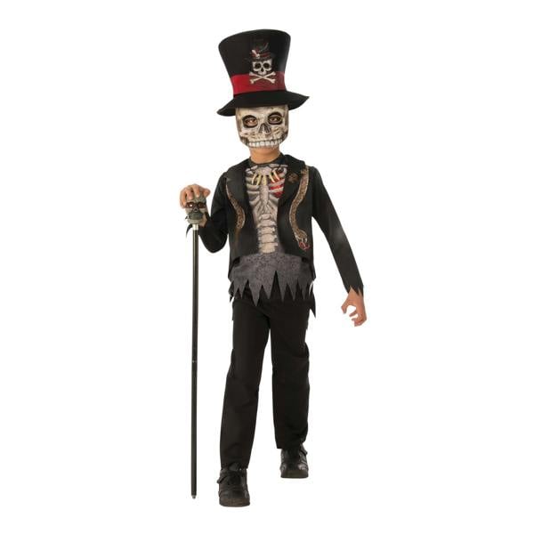 Bristol Novelty Boys Voodoo Halloween Costume - Black