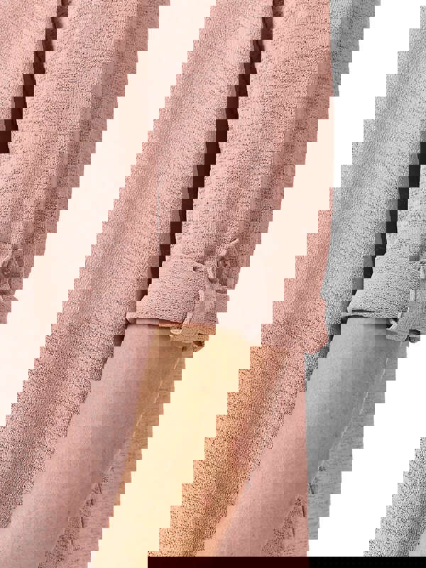 PennyPlain Roll Up Sleeve Cardigan - Dusk